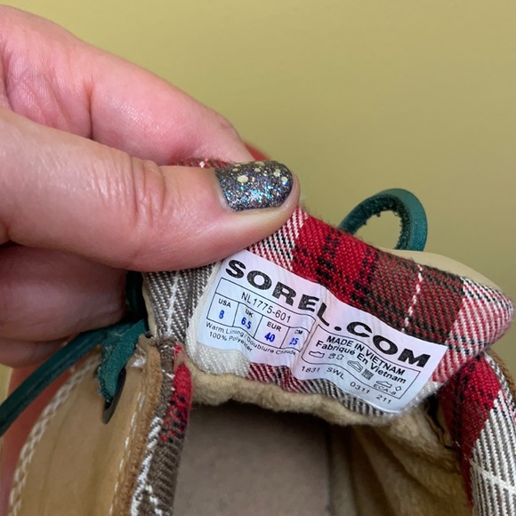 Sorel waterproof boat doc/rubber moc shorties sz8 - Picture 5 of 8